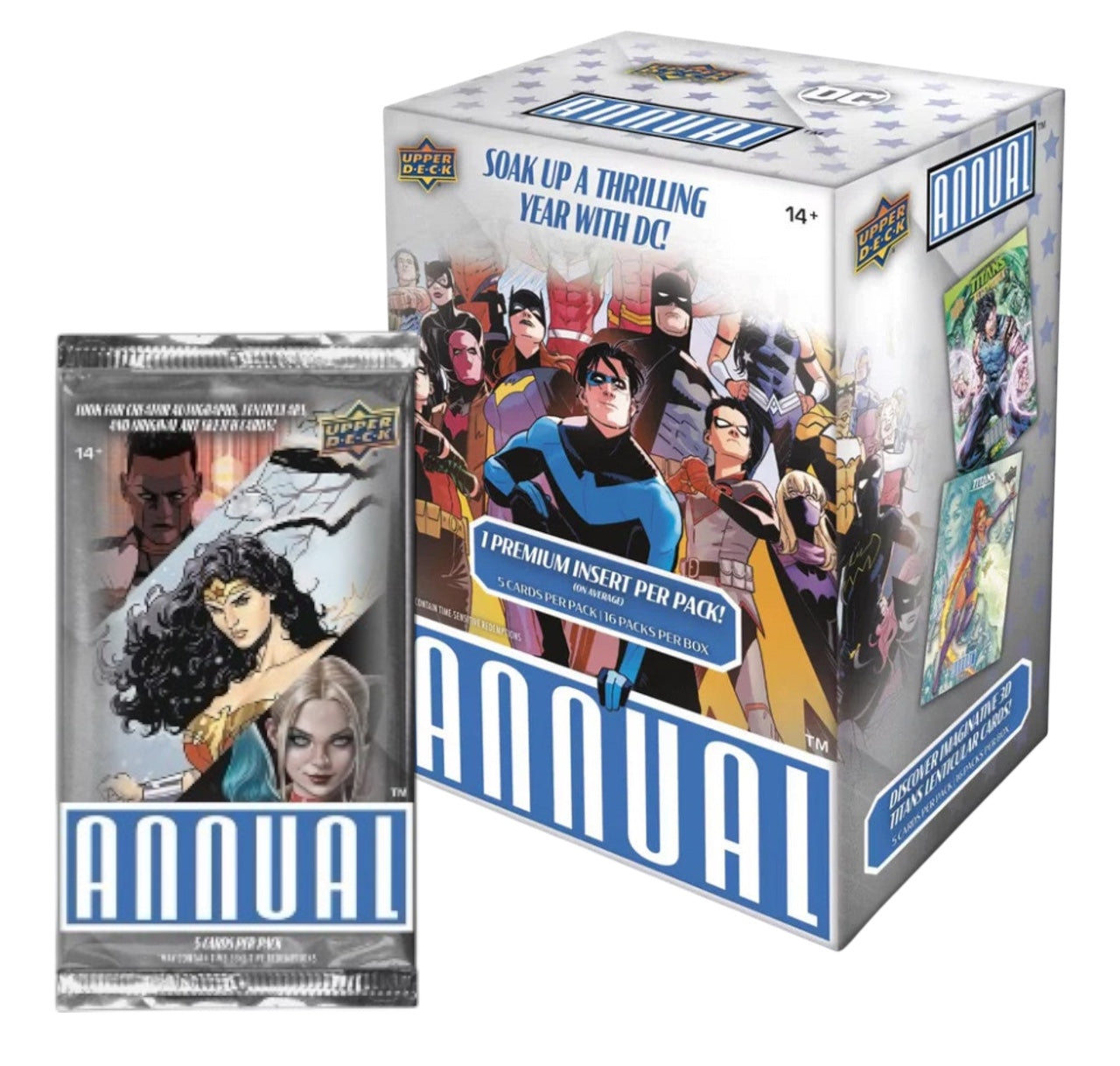 2023-24 Upper Deck DC Comics Annual Blaster Pack