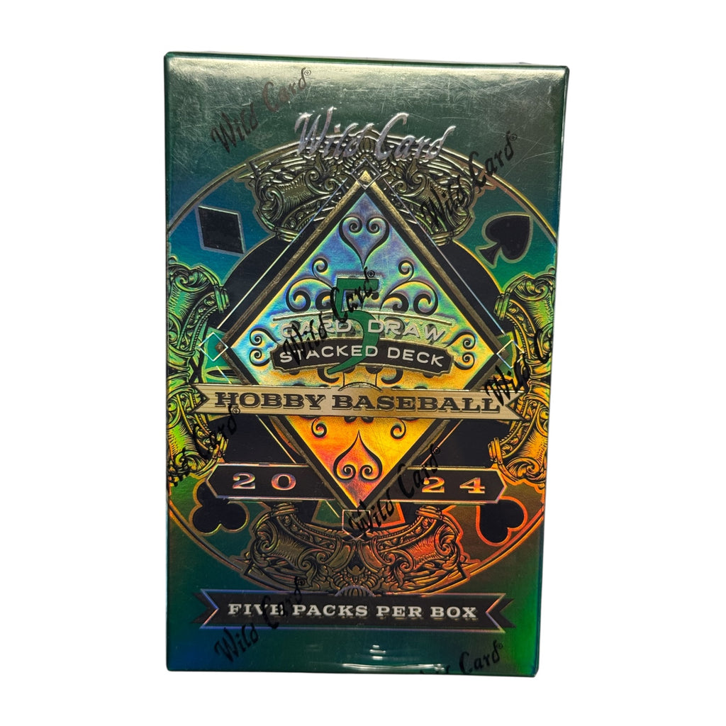 2024 Wild Card 5-Card Draw Stacked Deck Baseball Box