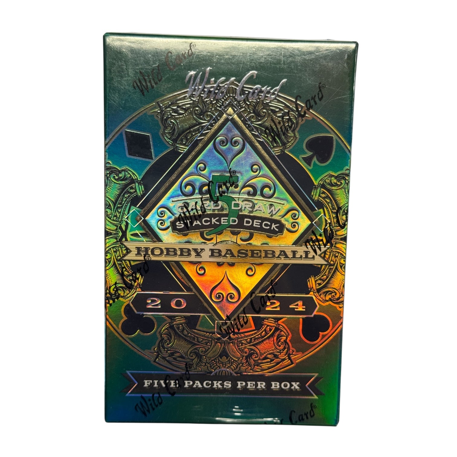 2024 Wild Card 5-Card Draw Stacked Deck Baseball Box