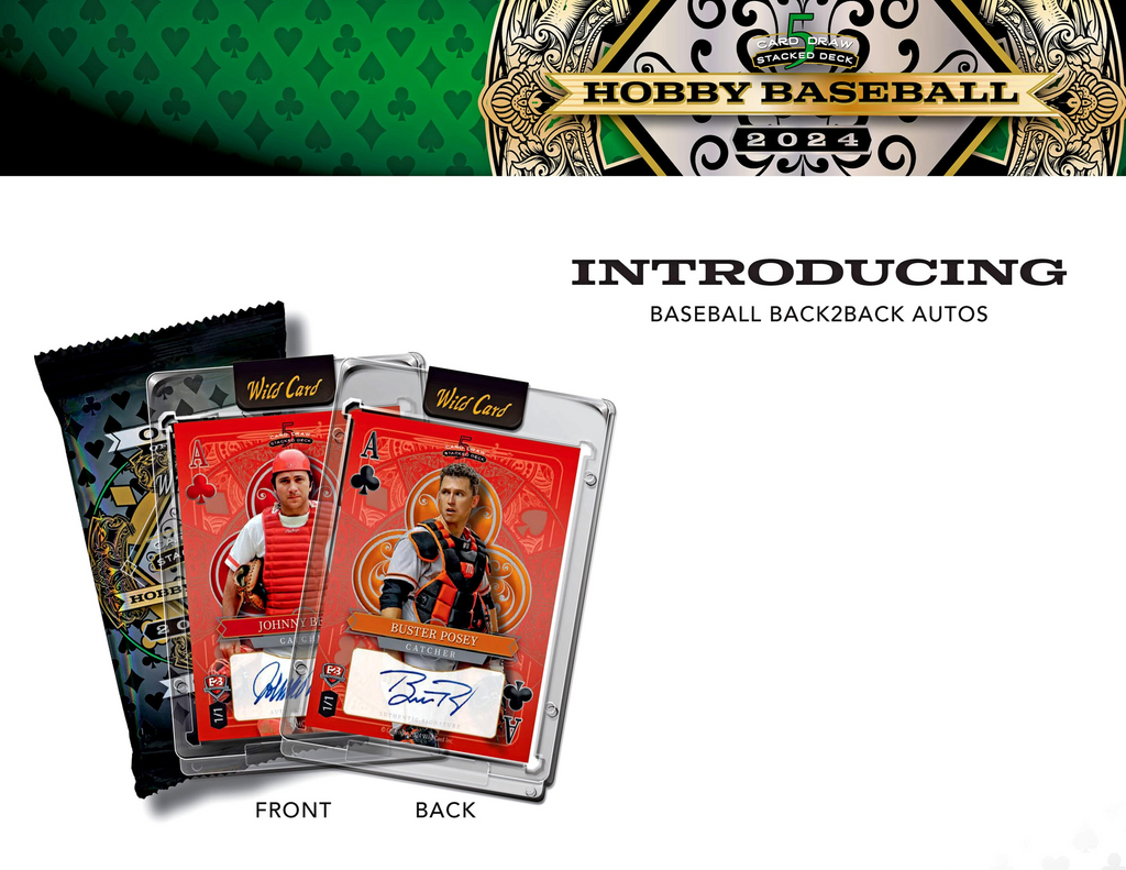 2024 Wild Card 5-Card Draw Stacked Deck Baseball Box