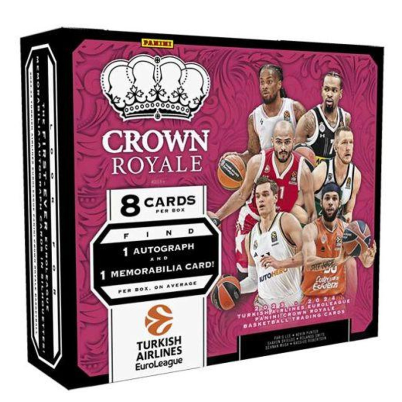 2023-24 Panini Crown Royale Euroleague Basketball, Hobby Box