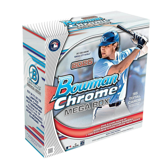 2025 Bowman Chrome Baseball Mega Box (10/8)