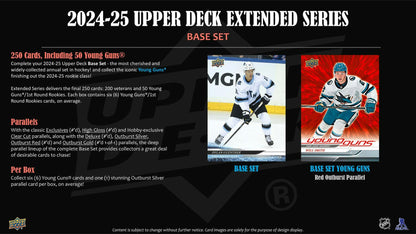 2024-25 Upper Deck Extended Series Hockey Hobby Pack (5/29)
