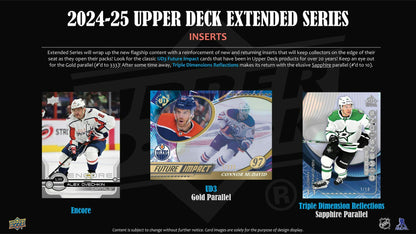 2024-25 Upper Deck Extended Series Hockey Hobby Pack (5/29)
