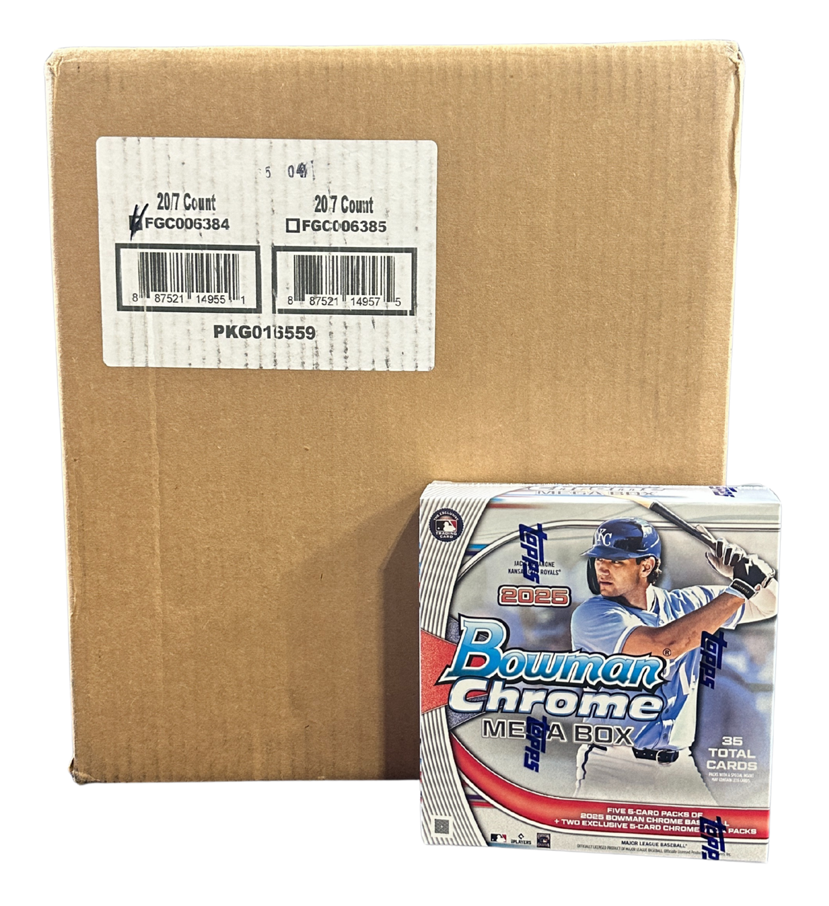 2025 Bowman Chrome Baseball Mega Box Case (10/8)