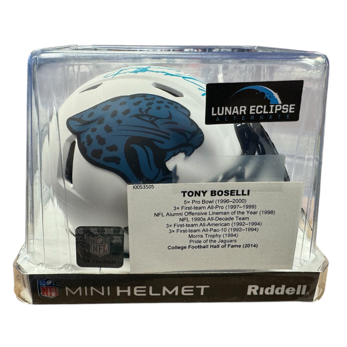 Tony Boselli Autographed Jacksonville Jaguars Mini Speed Replica Football Helmet w/ Beckett COA