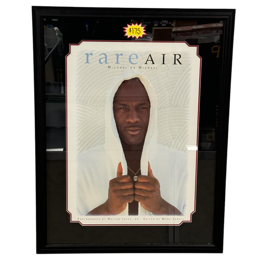 Rare Air Michael Jordan Framed Poster