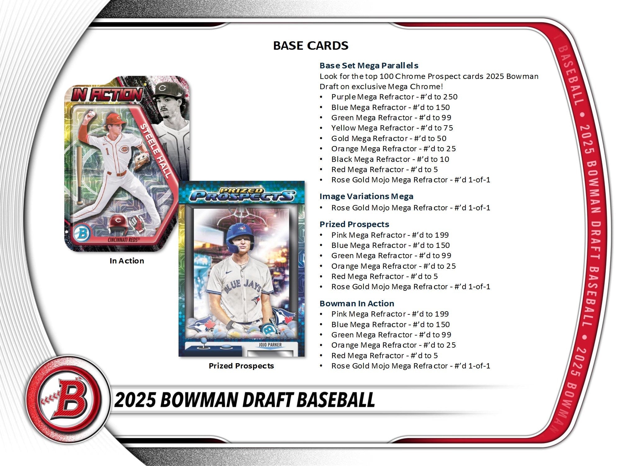 2025 Bowman Draft Baseball Mega Box