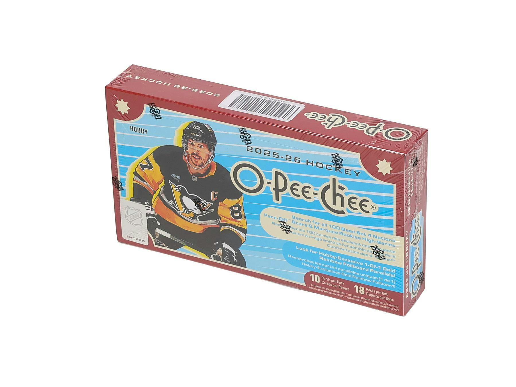2025-26 Upper Deck O-Pee-Chee Hockey Hobby Box (1/29)
