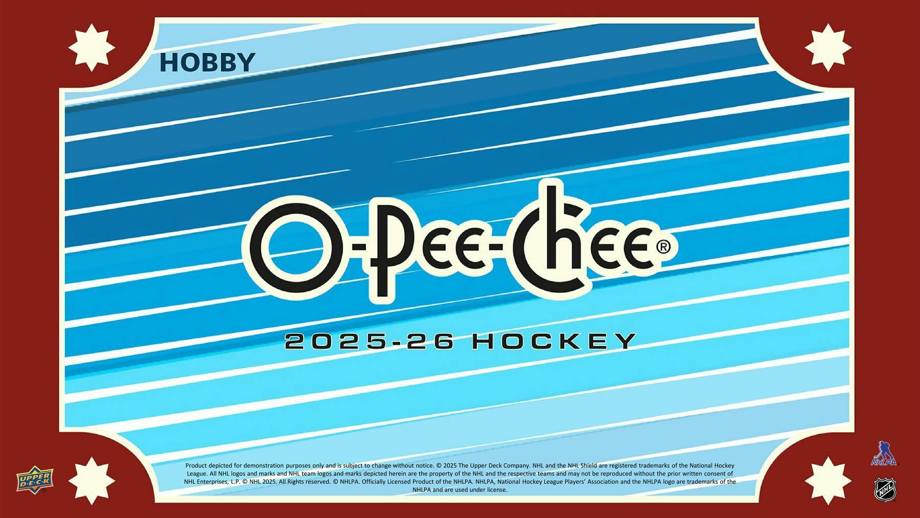 2025-26 Upper Deck O-Pee-Chee Hockey Hobby Box (1/29)