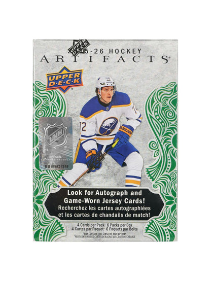 2025-26 Upper Deck Artifacts Hockey Blaster Box
