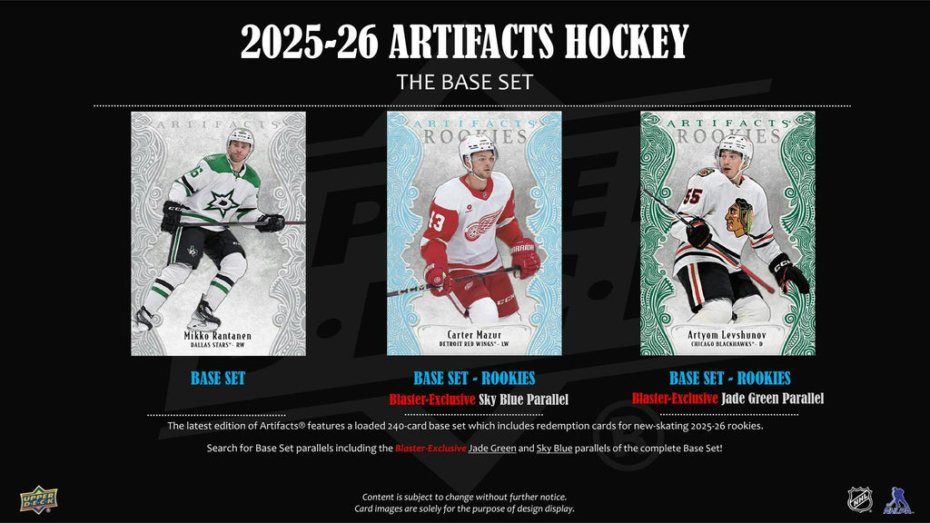 2025-26 Upper Deck Artifacts Hockey Blaster Box