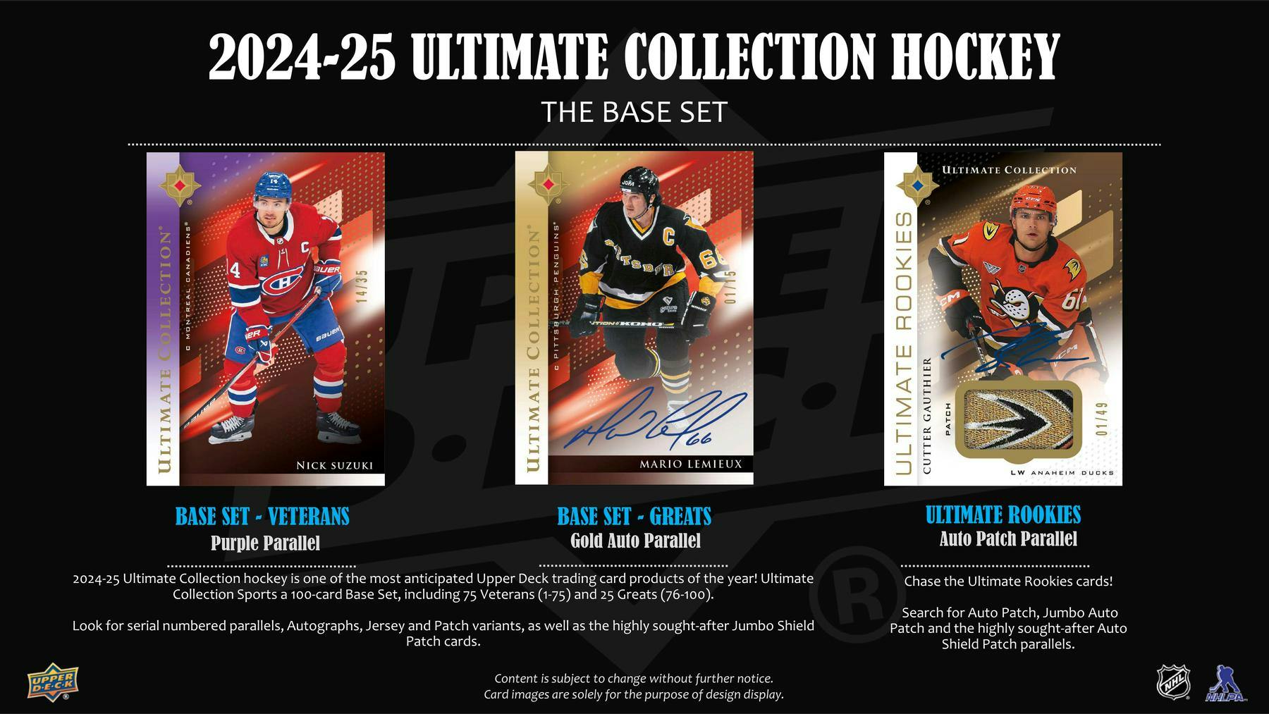 2024-25 Upper Deck Ultimate Collection Hockey Box (10/8)