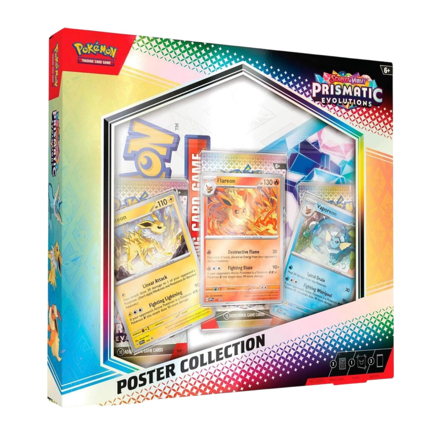 Pokémon TCG: Prismatic Evolutions Poster Collection Box