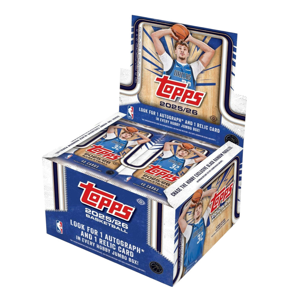 2025-26 Topps Basketball Jumbo Hobby 8-Box Case (10/23)