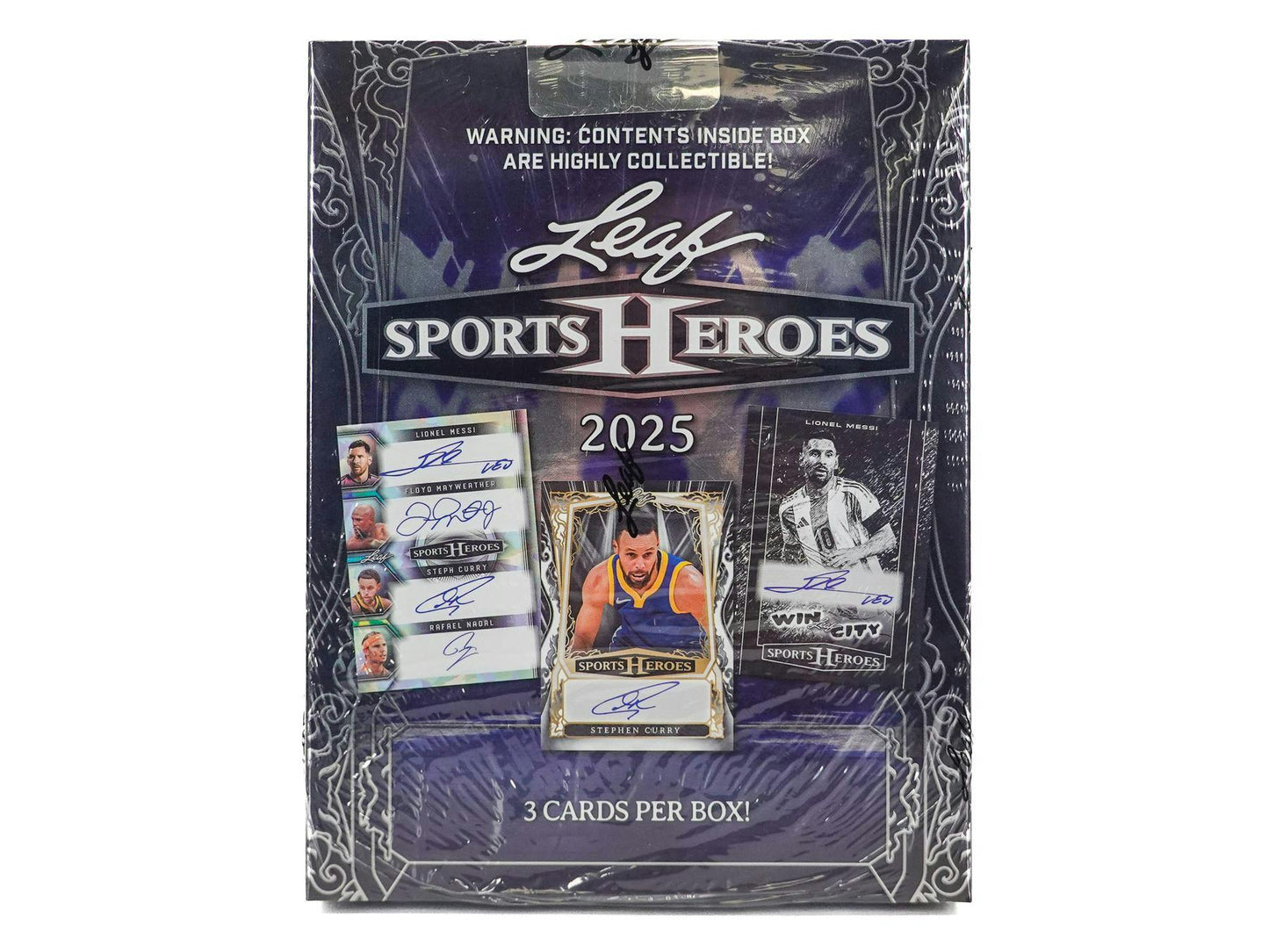 2025 Leaf Metal Sports Heroes Hobby Box