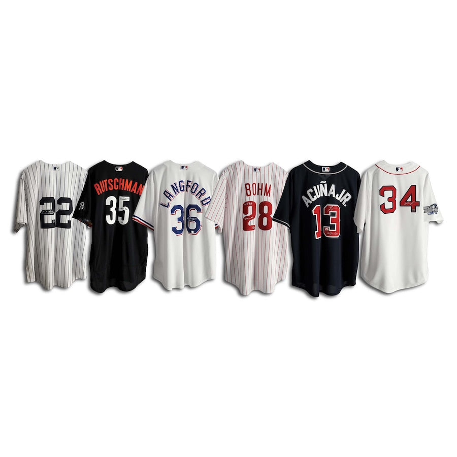 2025 Under Wrap Autographed MLB Jersey, Single Mystery Box