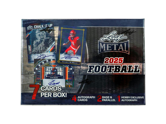 2025 Leaf Metal Football Hobby Box