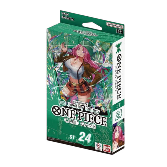 One Piece TCG: Green Jewelry Bonney Starter Deck (ST-24)
