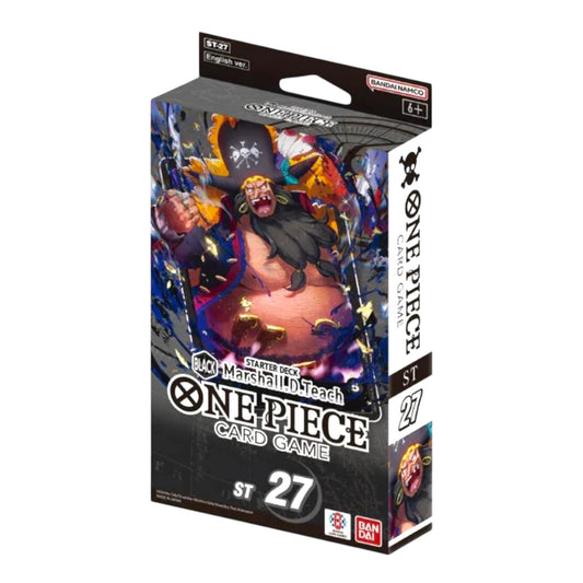 One Piece TCG: Black Marshall D. Teach Starter Deck (ST-27)