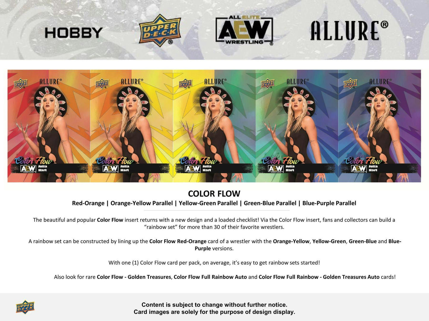 2024 Upper Deck AEW Allure Wrestling, Hobby Box