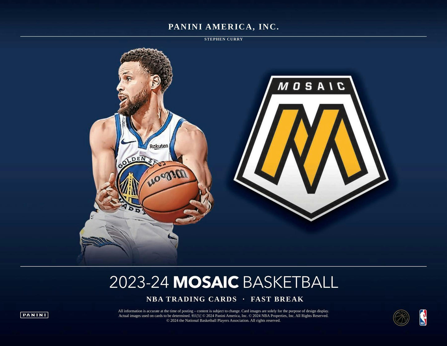 2023-24 Mosaic Basketball Fast Break, Hobby Box