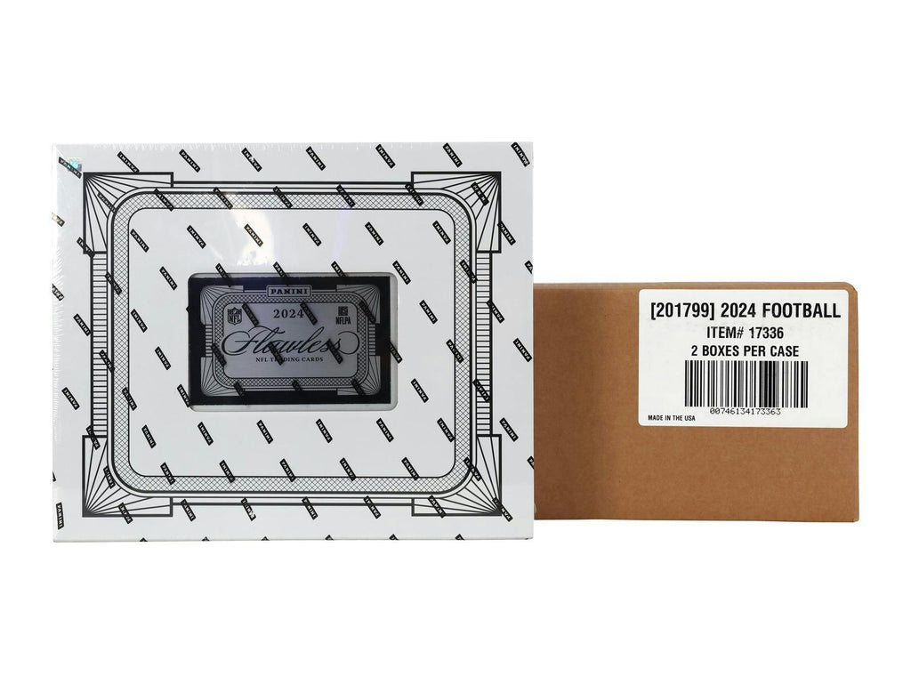 2024 Panini Flawless Football Hobby 2-Box Case