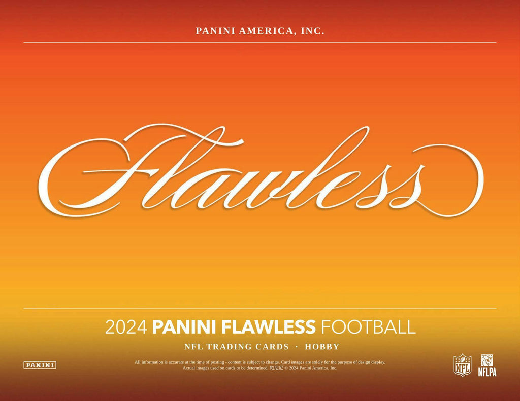 2024 Panini Flawless Football Hobby 2-Box Case
