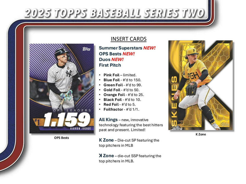 2025 Topps Series 2 Baseball Hobby Pack (6/11)