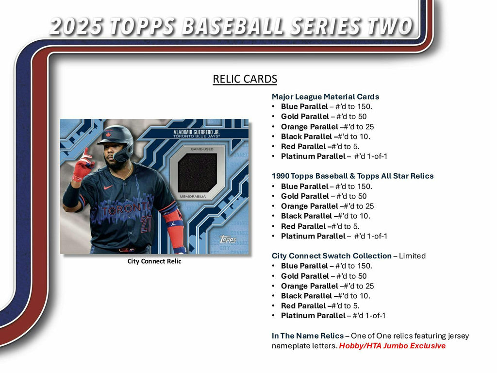 2025 Topps Series 2 Baseball Hobby Pack (6/11)