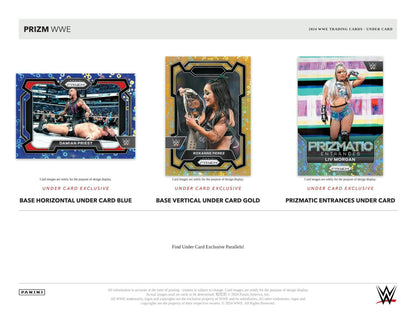 2024 Panini Prizm WWE Wrestling Under Card Hobby Box