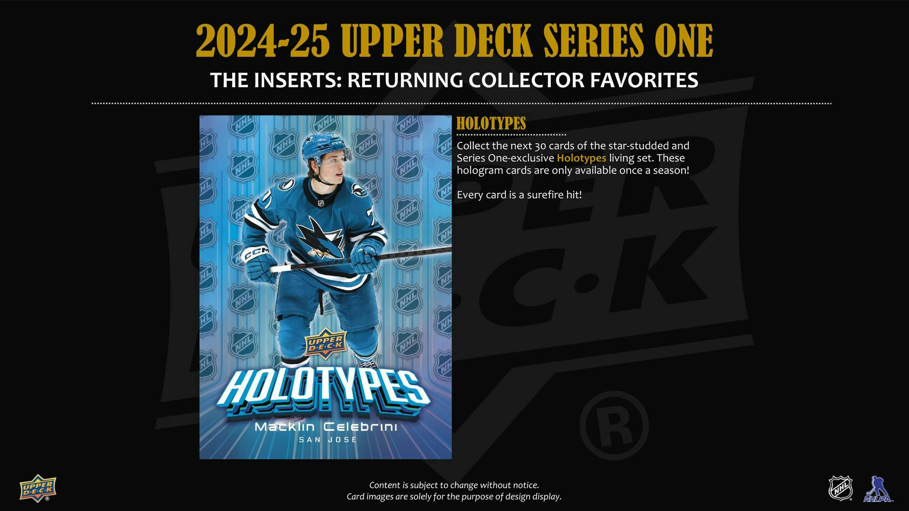 2025-26 Upper Deck Series 1 Hockey Hobby Pack