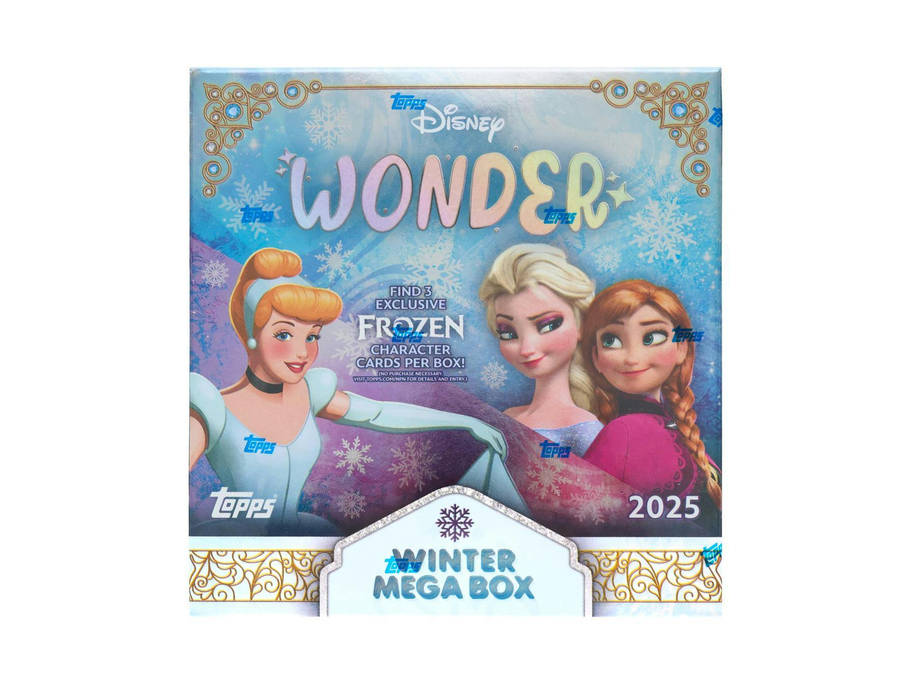 2025 Topps Disney Wonder Winter Mega 20-Box Case (10/15)