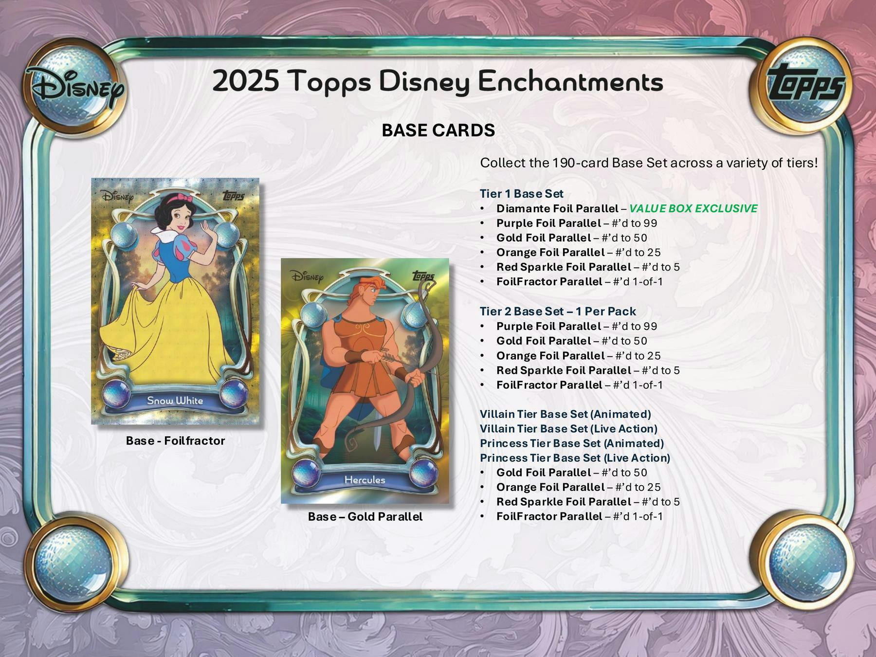 2025 Topps Disney Wonder Winter Mega 20-Box Case (10/15)