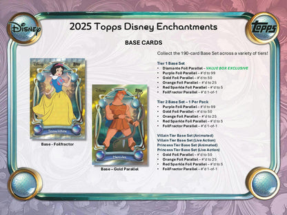 2025 Topps Disney Wonder Winter Mega 20-Box Case (10/15)