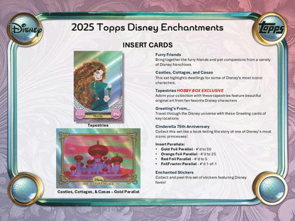 2025 Topps Disney Wonder Winter Mega 20-Box Case (10/15)