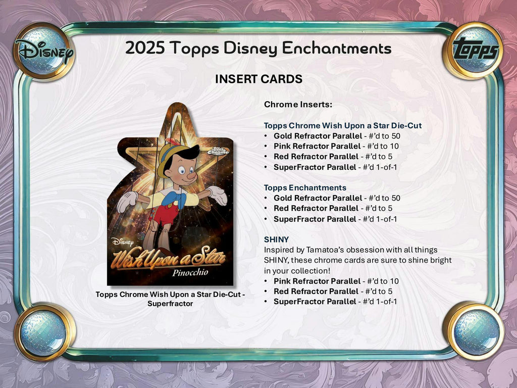 2025 Topps Disney Wonder Winter Mega 20-Box Case (10/15)
