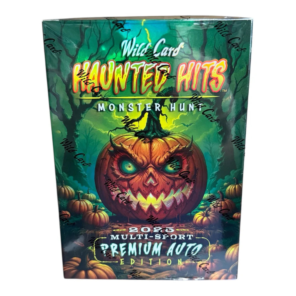 2025 Wild Card Haunted Hits Multi-Sport Premium Auto Edition 20-Box Case
