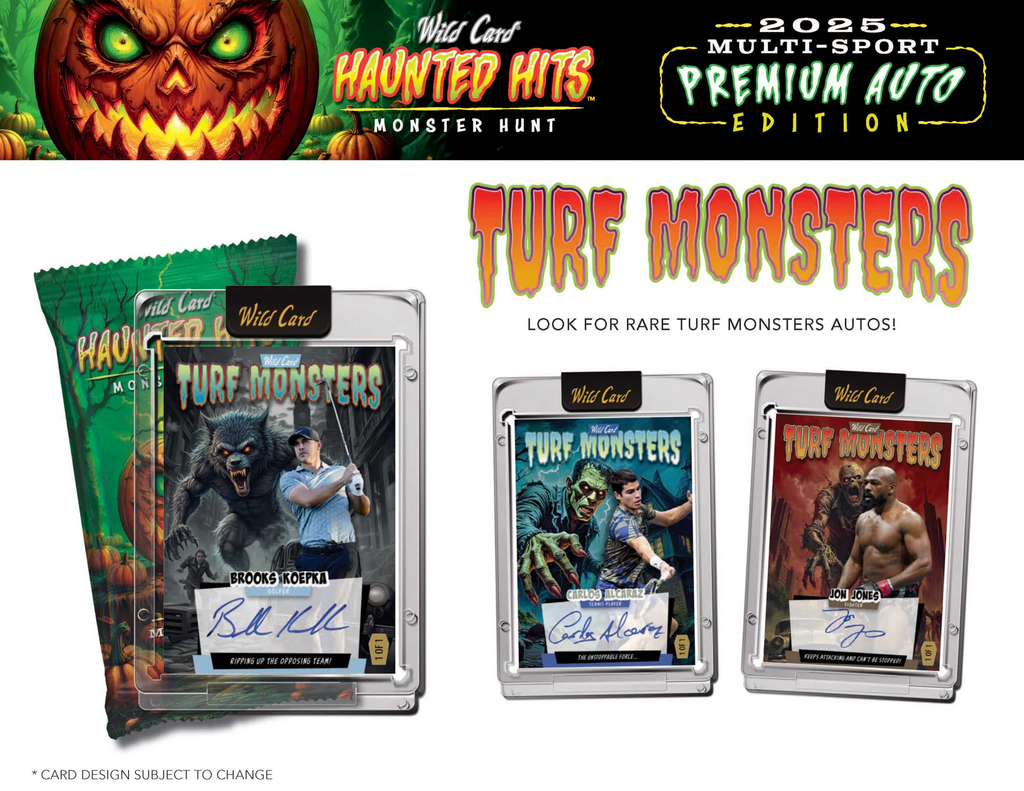 2025 Wild Card Haunted Hits Multi-Sport Premium Auto Edition 20-Box Case