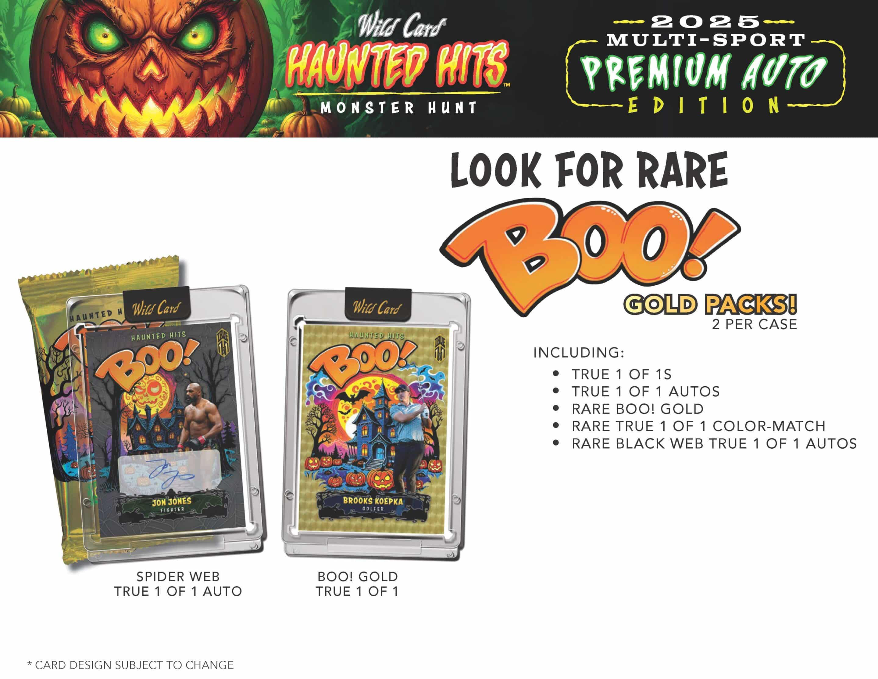 2025 Wild Card Haunted Hits Multi-Sport Premium Auto Edition 20-Box Case