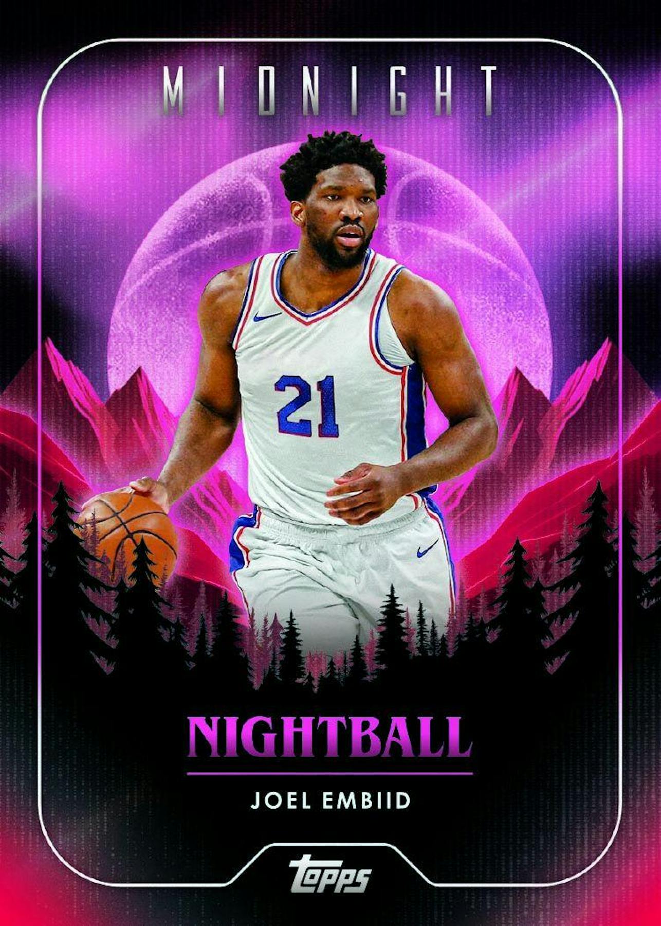 2023-24 Topps Midnight Basketball Hobby Box (Presell 2/27)