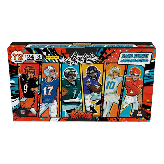 2025 Panini Absolute Football Countdown Calendar Box (Presell 11/12)