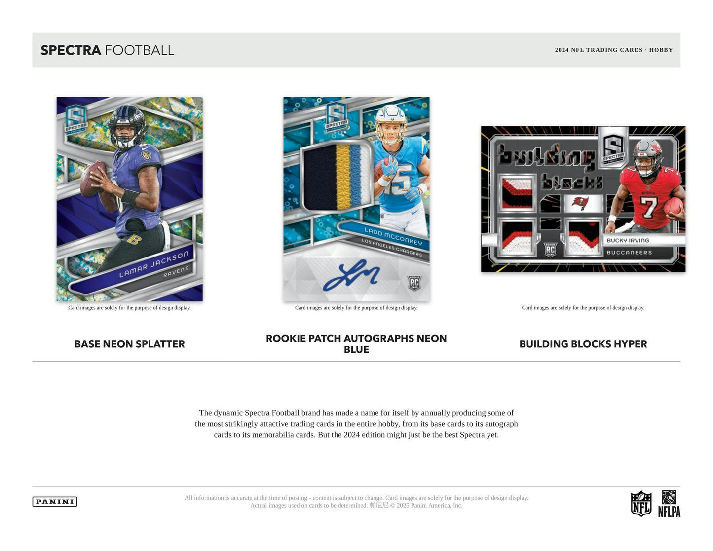 2024 Panini Spectra Football Hobby Box