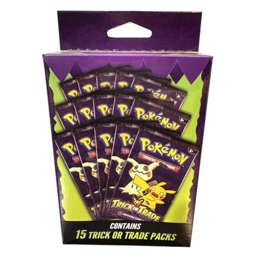 2025 Pokémon Trick or Trade 15-Pack BOOster Pack Box