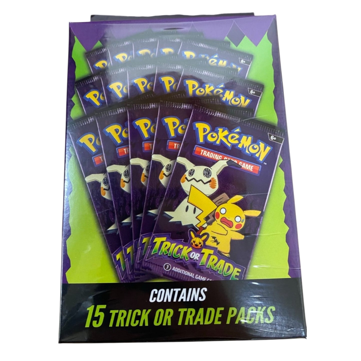 2025 Pokémon Trick or Trade 15-Pack BOOster Pack Box