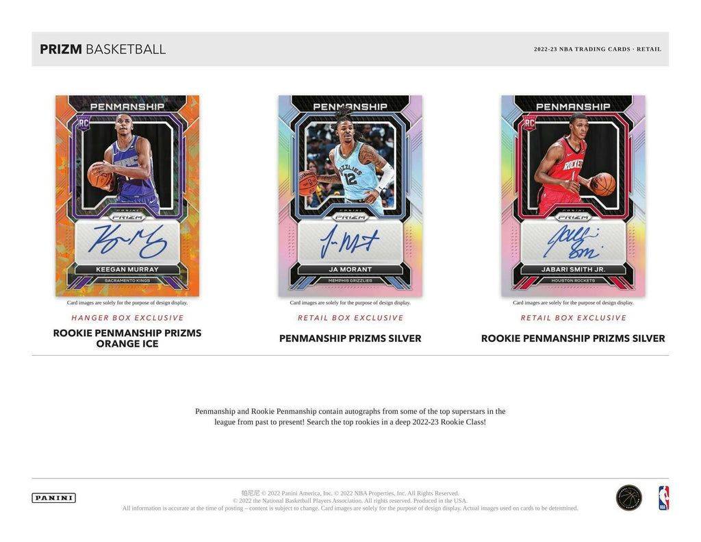 2022-23 Panini Prizm Basketball Retail Pack