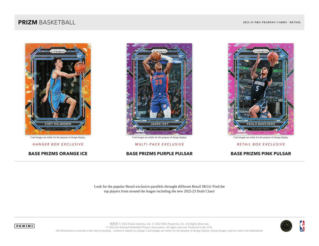2022-23 Panini Prizm Basketball Retail Pack