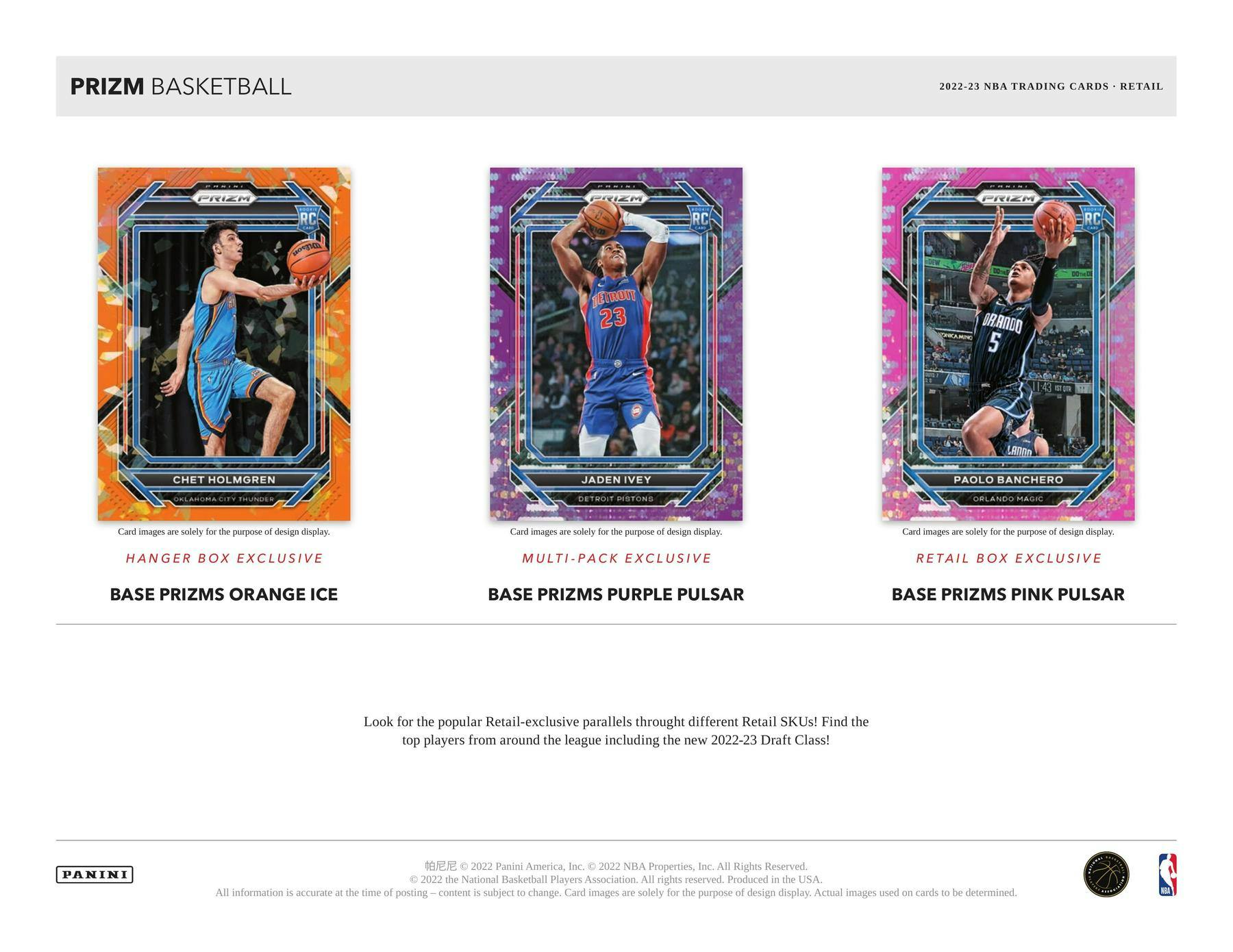2022-23 Panini Prizm Basketball Retail Pack