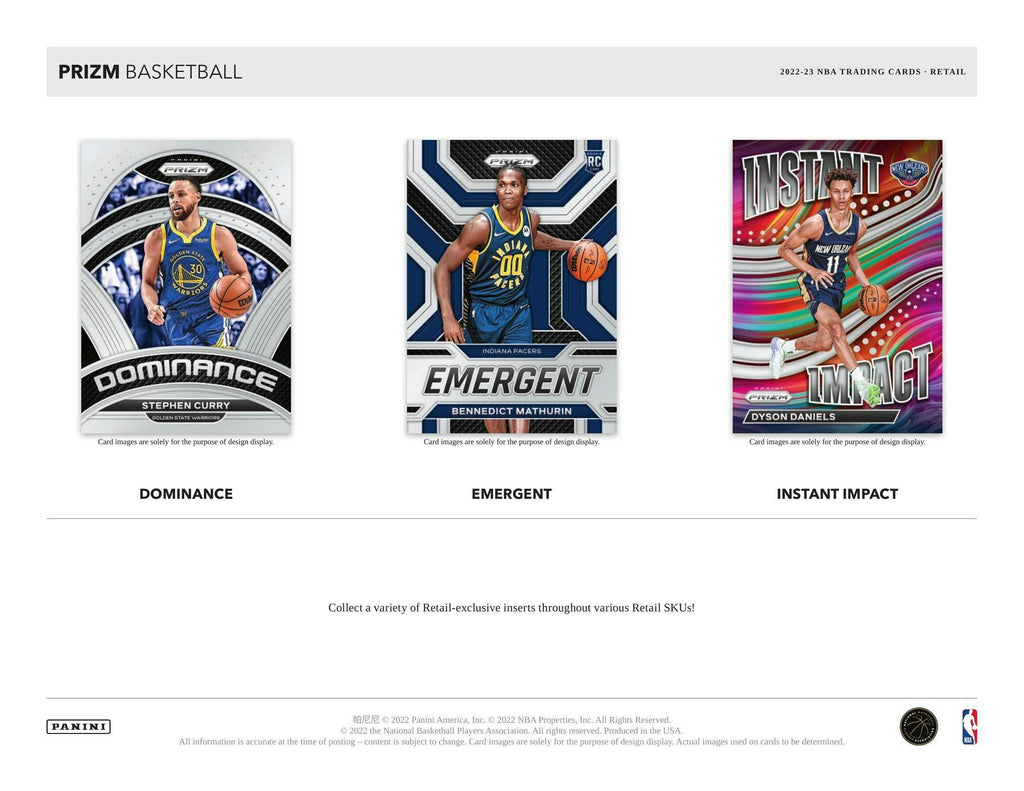 2022-23 Panini Prizm Basketball Retail Pack