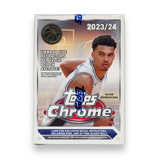 2023-24 Topps Chrome Basketball, Blaster Box